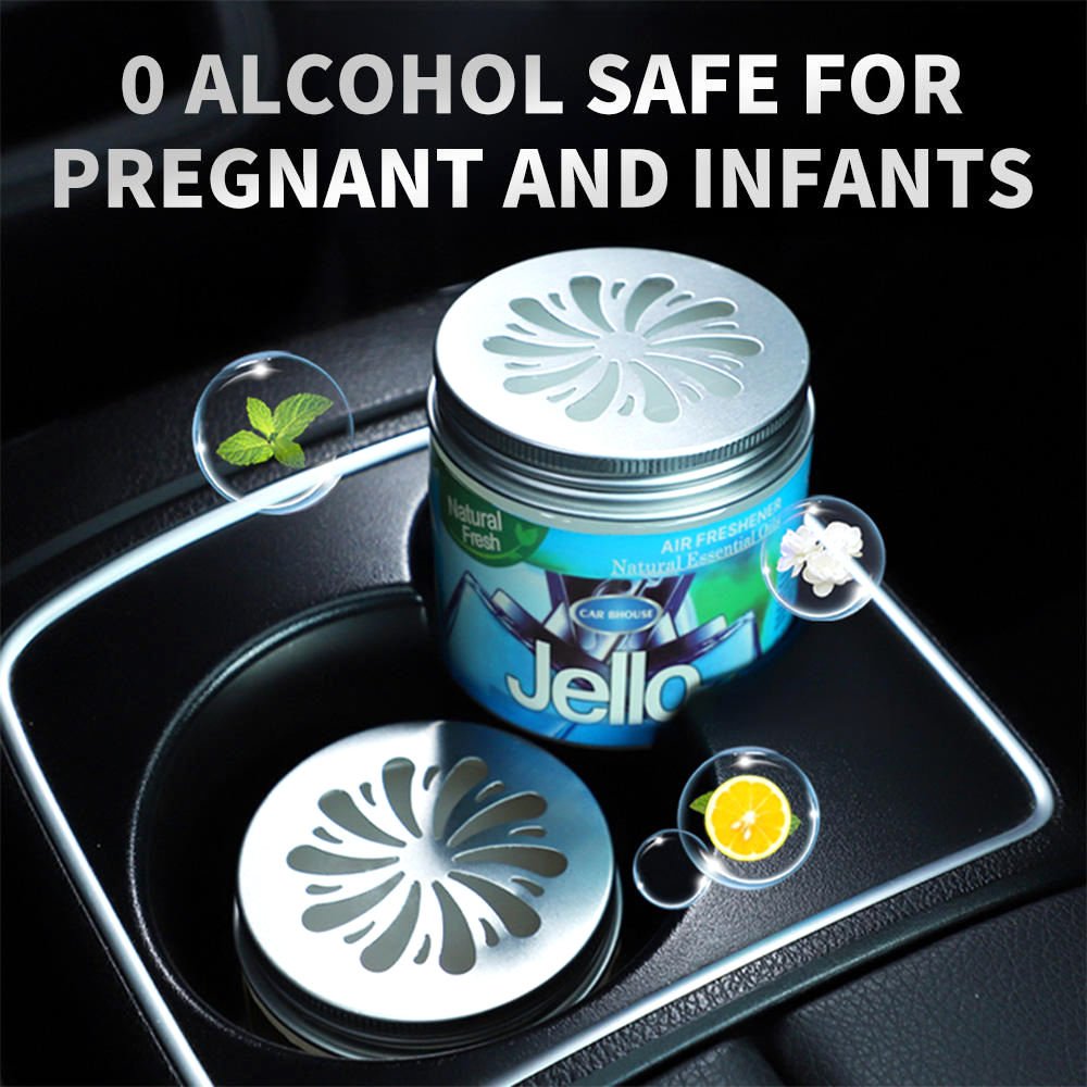 Gel Air Freshener Eco-Friendly Modern Car Interior Home Dispenser